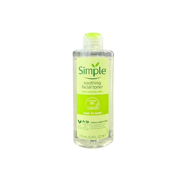 تونر سیمپل مدل Vitamin B5 Witch Hazel حجم 200 میلی لیتر