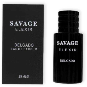 الکسیر ادکلن مینیاتوری دلگادو DELGADO مدل ساواج الکسیر Savage Elixir حجم 25 میل