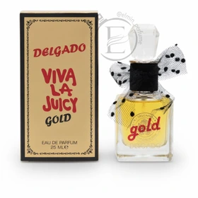 ویوالا گلد ادکلن دلگادو DELGADO مدل ویوالا جویسی گلد VIVA LA JUICY GOLD حجم 25 میل