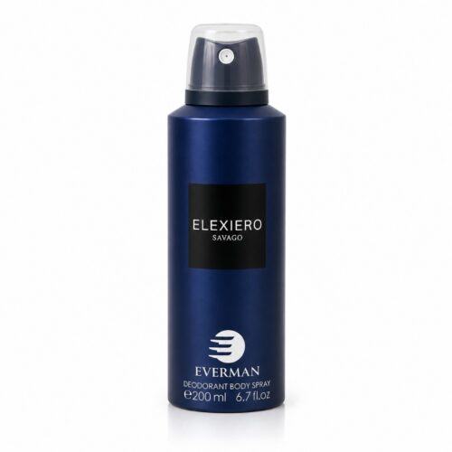 ELEXIERO_600x600 اسپری خوشبوکننده بدن اورمن EVERMAN مدل ساواچ الکسیر ELEXIERO حجم 200 میل